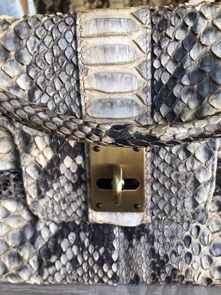 Bolso Piel Serpiente Nuevo
