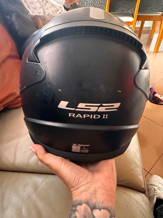 Casco LS2 Hombre Talla L Negro