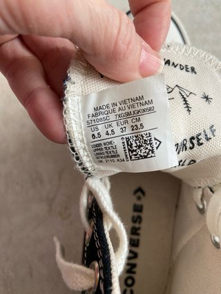 Zapatillas Converse All Star Embrodery 37