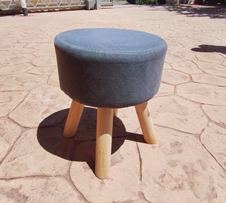 Silla Krylbo gris Ikea + puff regalo