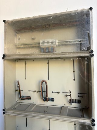 Centralizador 9 contadores eléctricos