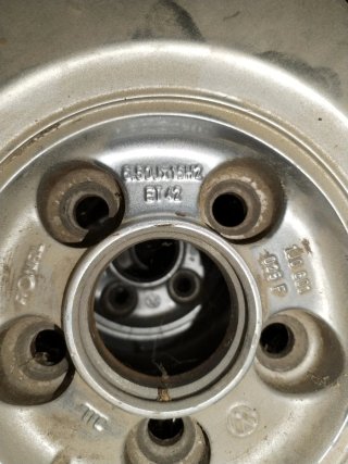 Llantas Vw 16 pulgadas