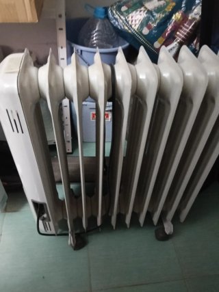 Dos Radiadores eléctricos