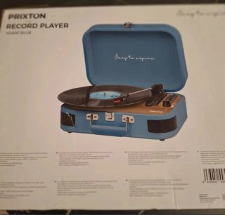 Tocadiscos Prixton VC 600 Azul