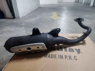 Tubo de escape Tecnigas Silent Pro Scooter 50cc