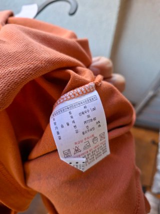 Polo Lacoste Naranja Talla L