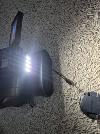 Videocámara Panasonic Negra