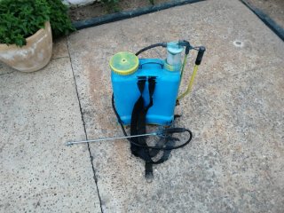Sulfatadora Mochila Azul