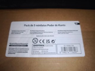 10 Mini Lattine Potere di Kanto Pokémon TCG