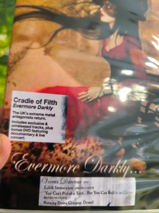 DVD Cradle of Filth "Evermore Darkly".