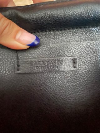 Bolso Negro Zara Mochila