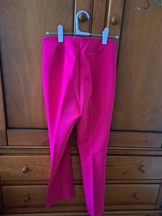 Pantalones de vestir rosas