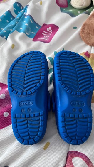 Crocs Azul Talla 11