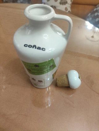 Bottiglia di Cognac Courvoisier Limoges Vintage