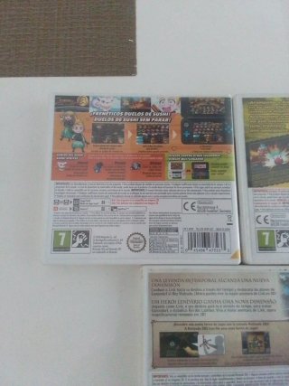 Lote 3 juegos Nintendo 3DS (precio no negociable)