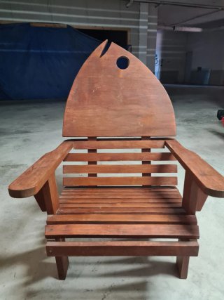 Sillón de Teka Maciza