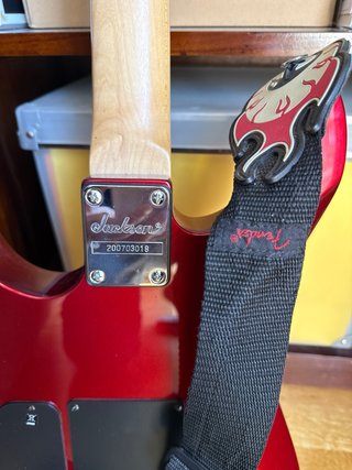 Guitarra Eléctrica Jackson JS11 Dinky Roja