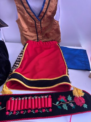 Traje Contrabandista Niña Completo