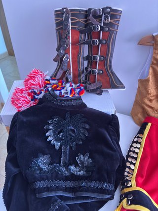 Traje Contrabandista Niña Completo