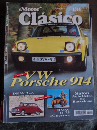 Revista Motor Clásico 131 Diciembre 1998