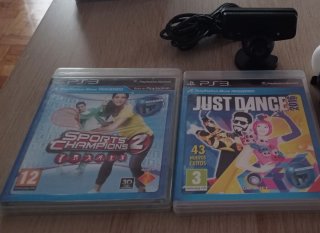 Mandos Move PS3, Cámara y 2 Juegos
