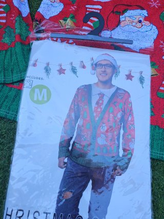 Camiseta Navideña Estampada
