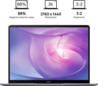 - Huawei portátil 13" pantalla 2K RAM SSD