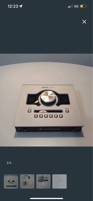 Apollo Twin Duo Thunderbolt