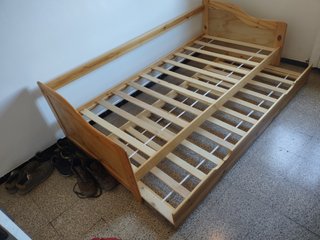 Cama nido madera para colchones 200x90