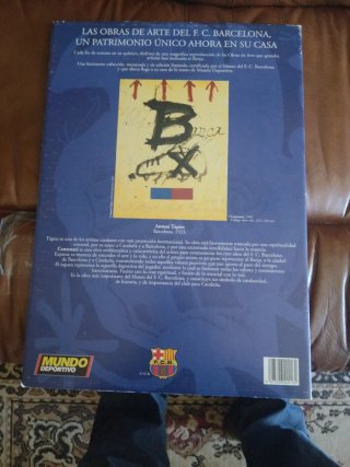 Litografía Antoni Tàpies F.C. Barcelona
