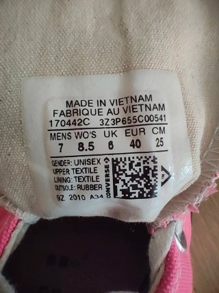 Zapatillas Converse Mujer Rosas