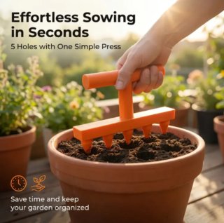 Perforadora Sembradora Jardinería