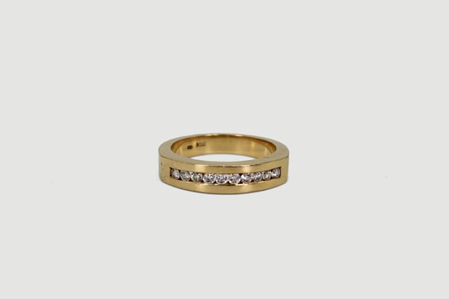 Alianza De Oro De 18K.. Ref: 076-01-00386