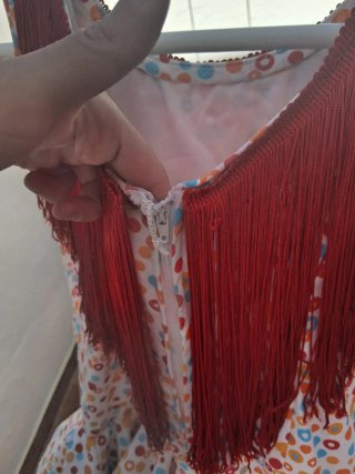 Vestido Flamenca Niña Multicolor