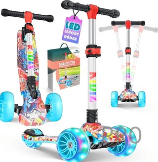 Patinete de tres ruedas para niños - Kidiz