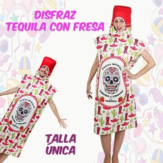 Disfraz Tequila Fresa Adulto