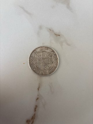 Moneda 100 Pesetas Plata Franco 1966