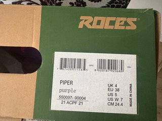Patines Roces Piper Talla 38