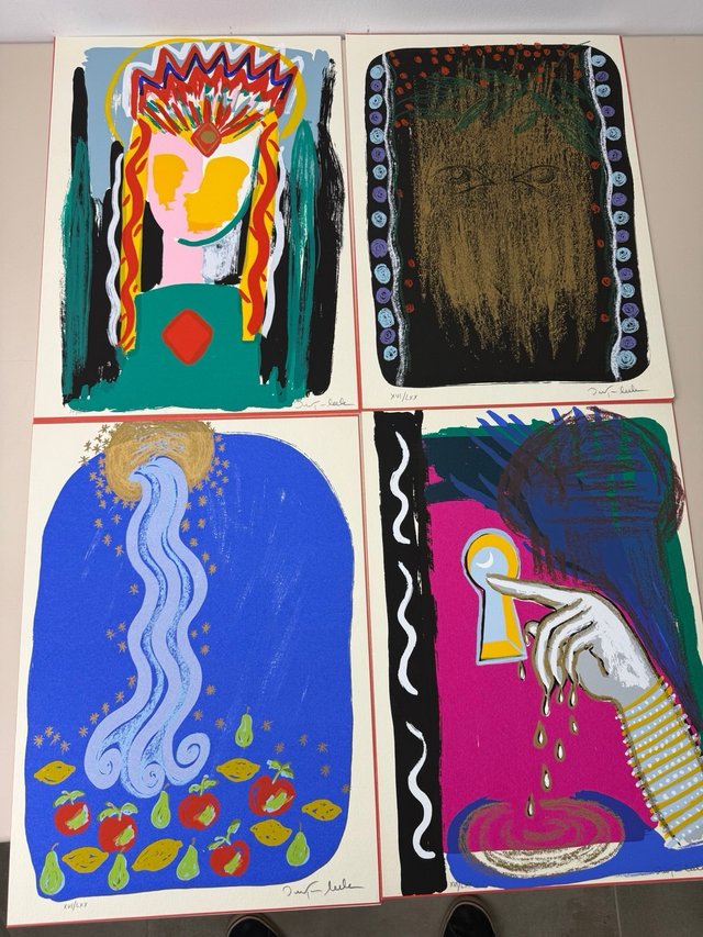 Ouka Leele 21 serigrafías firmadas a mano. LXX ej