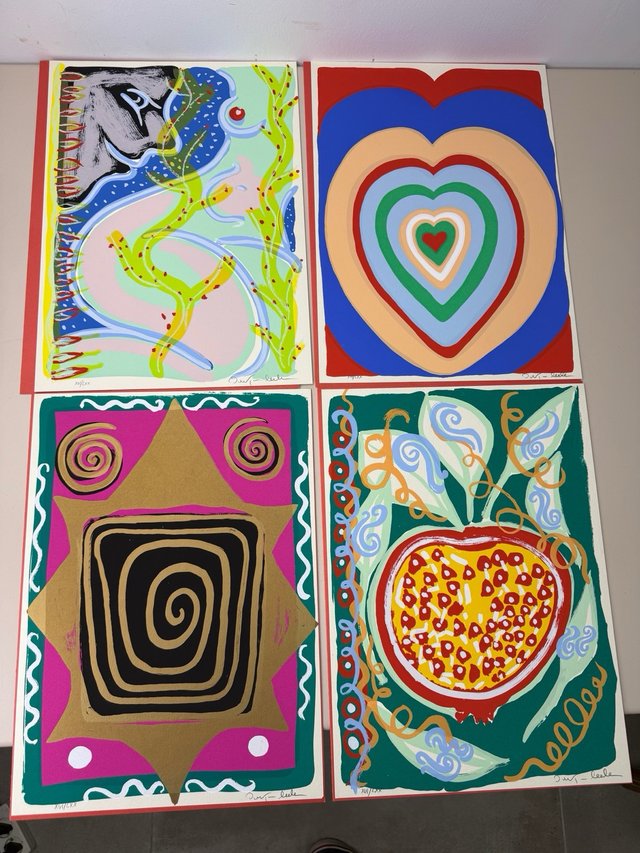 Ouka Leele 21 serigrafías firmadas a mano. LXX ej