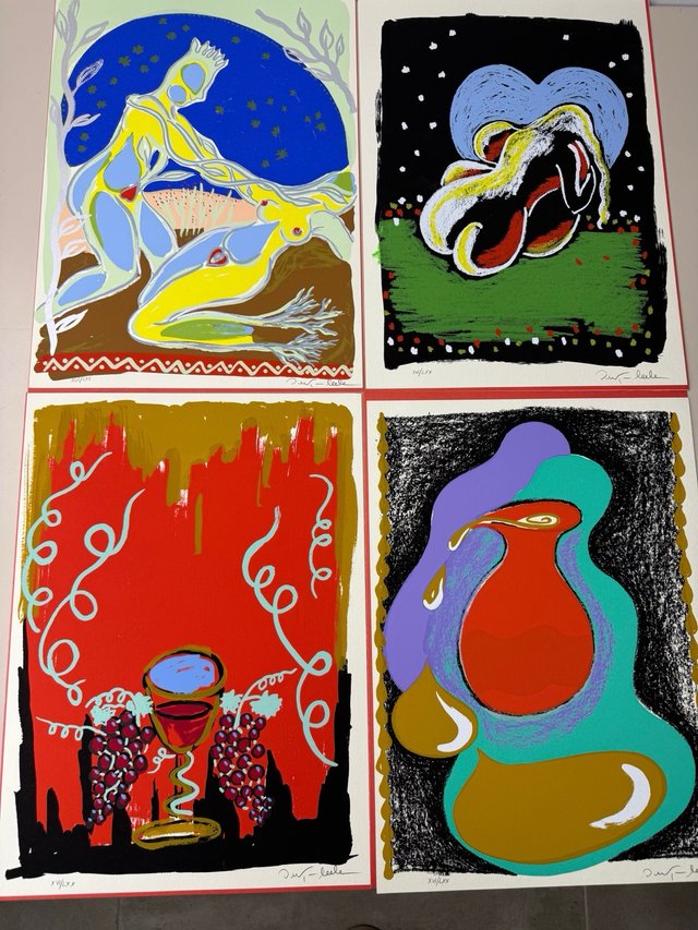 Ouka Leele 21 serigrafías firmadas a mano. LXX ej