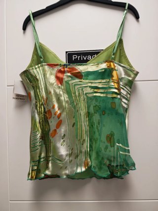 Top tirantes estampado floral