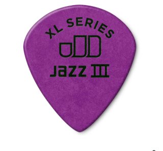 Dunlop Tortex Jazz III XL Púas de guitarra 12 unid