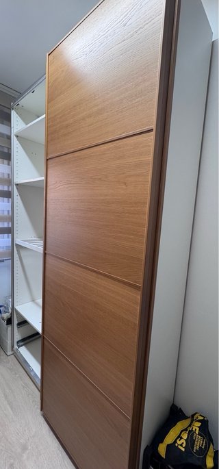 Puertas correderas 2 uds 75x236