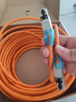 Cable Ethernet 24 metros marca LW Electronic S/FTP