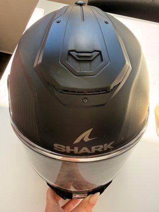 Casco de moto Shark negro