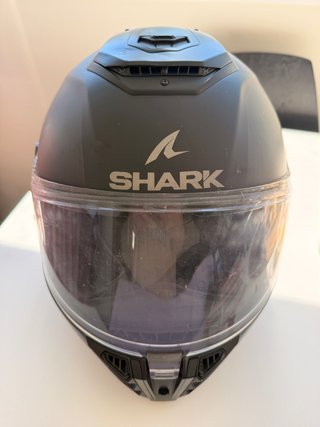 Casco de moto Shark negro
