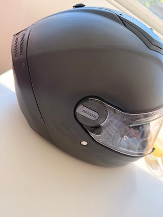 Casco de moto Shark negro