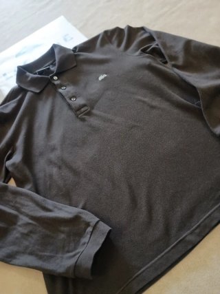 Polo Lacoste uomo manica lunga tg S
