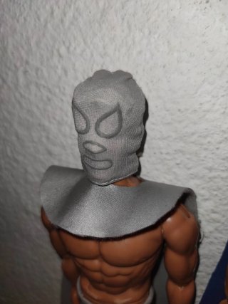 Lote Figuras Lucha libre Blue Demon y Santo
